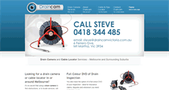 Desktop Screenshot of draincamvictoria.com.au